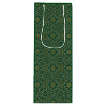 Groen & Goud Arabesque Gift Bag