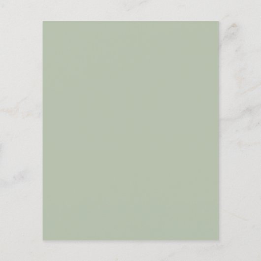 Groen goud bedrijf Christmas Party uitnodiging (Achterkant)