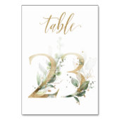 Groen & goud blad, Tafel 23, Tafelnummer (Voorkant)
