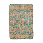 Groen goud bloem perzisch turks patroon badmat (Voorkant Verticaal)