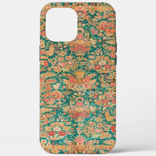 Groen goud bloem perzisch turks patroon Case-Mate iPhone case