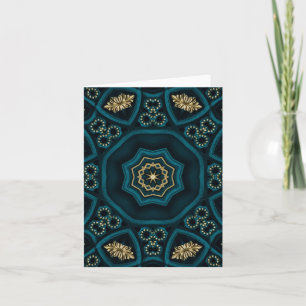 Groen Goud Boho Rosette Mandala
