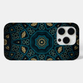 Groen Goud Boho Rosette Mandala Case-Mate iPhone Case (Achterkant (horizontaal))