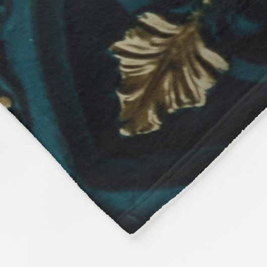 Groen Goud Boho Rosette Mandala Fleece Deken (Hoek)