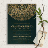 GROEN GOUD CLASSIC  MANDALA GRAND OPENING KAART
