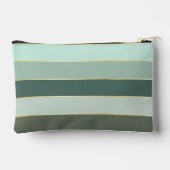 groen goud Custom Summer Color Block Stripes Etui (Achterkant)