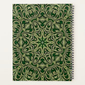 Groen goud decoratief planner (Achterkant)