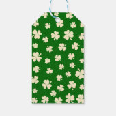 Groen Goud en Vrienden St. Patrick's Dag Cadeaulabel (Achterkant)