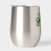 Groen Goud Glans Klaver St. Patrick's Dag (Rechts)