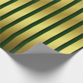 Groen, goud, glanzen, vlokken, papier, kleurrijke+ cadeaupapier (Hoek)