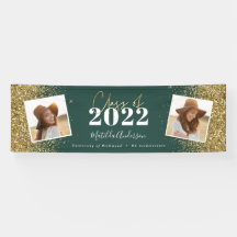 groen goud glitter 2 fotoklasse afstuderen