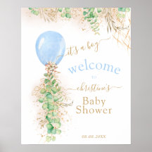 Groen Goud Glitter Eucalyptus Ballon Welkom