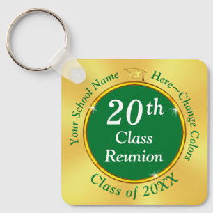 Groen goud goedkoop, 20e klas reünie gunsten, sleutelhanger