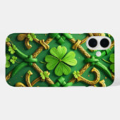GROEN & GOUD IERS CELTISCHE KLAVERTJE Case-Mate iPhone CASE (Achterkant (horizontaal))