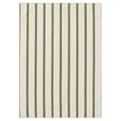 Groen Goud Kerstmispatroon#35 ID1009 Tafelkleed (Voorkant)