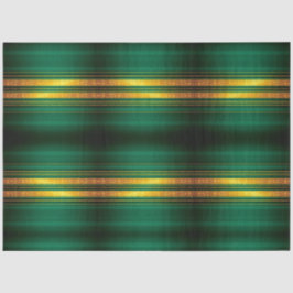 Groen Goud Luxe Linnen Textuur Collectie Tissuepapier