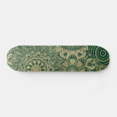 Groen Goud Mandala Collectie Persoonlijk Skateboard (Horizontaal)