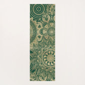 Groen Goud Mandala Collectie Yogamat (Achterkant)