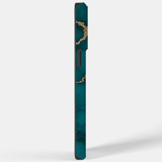 Groen Goud Modern Marmer Case-Mate iPhone Case (Achterkant / Rechts)