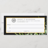 Groen Goud Salon Store Zakelijk Cadeaubon (Achterkant)