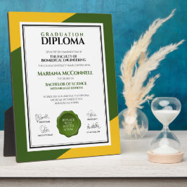 Groen Goud School College Universitair Diploma Fotoplaat