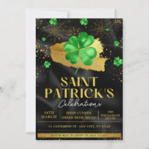 Groen & Goud St. Patrick's Day Feestviering Partij