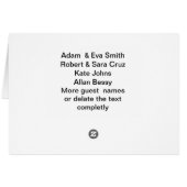 Groen goud  tafelnummer bruiloft evenement (Achterkant Horizontaal)