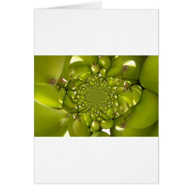 Groen Goud: Tropische Twist banaan Kaleidoscoop (Voorkant)