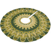 Groen Goud Vakantie Kerstmis Kerstboom Rok (Gekanteld)