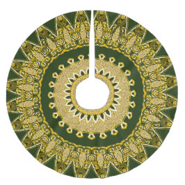 Groen Goud Vakantie Kerstmis Kerstboom Rok