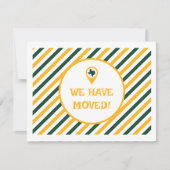 Groen & Goud Wij hebben Gestreepte Bewegende Foto  (Voorkant)