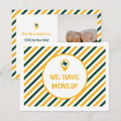 Groen & Goud Wij hebben Gestreepte Bewegende Foto  (Voorkant / Achterkant)