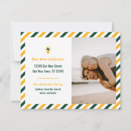 Groen & Goud Wij hebben Gestreepte Bewegende Foto 