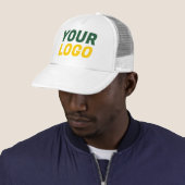 Groen, Goud, & Wit CUSTOM Trucker Pet (In situ)