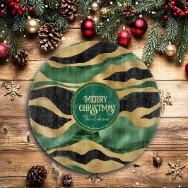 Groen Goud Zwart Glitter Golven Snijplank