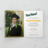 Groen/gouden afdichting Cowboy Boot Arrangement (Binnen)