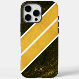 Groen Gouden iPhone 16 Pro Max Hoesje