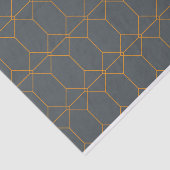 Groen, gouden, eenvoudig, retro, elegante illustra tissuepapier (Detail)