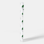 Groen gouden voetballen patroon monogram Case-Mate iPhone case (Achterkant / Rechts)