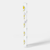 Groen gouden voetballen patroon monogram Case-Mate iPhone case (Achterkant / Links)