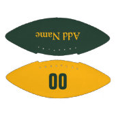  groen/goudmini-Football American Football (Panelen)