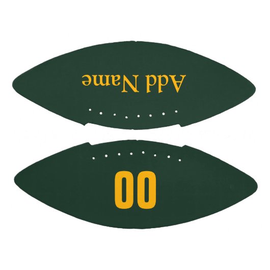  groen/goudmini-Football American Football (Panelen)