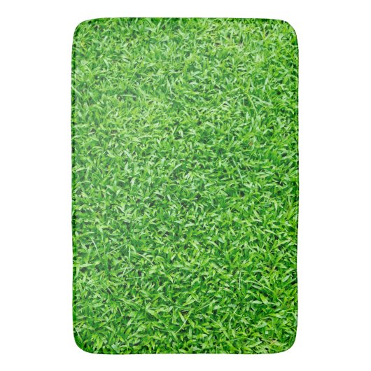 Groen gras badmat (Voorkant Verticaal)