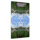 Groen Gras Blauwe Lucht Klembord (Rechts)