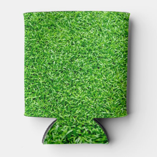 Groen gras blikjeskoeler (Voorkant)