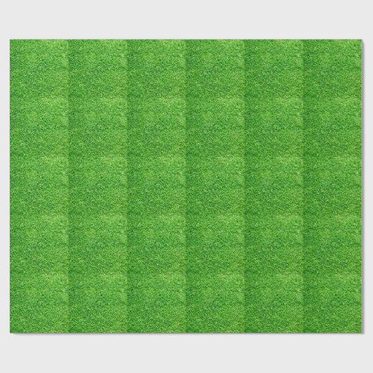Groen gras cadeaupapier (Vlak)