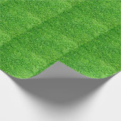Groen gras cadeaupapier (Hoek)