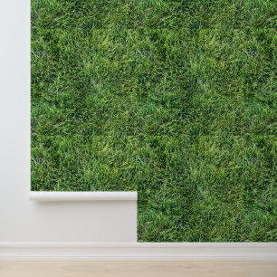 Groen gras echte foto textuur patroon achtergrond behang