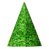 Groen gras feesthoedjes (Achterkant)