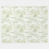 Groen Gras Fleece Deken (Voorkant (Horizontaal))